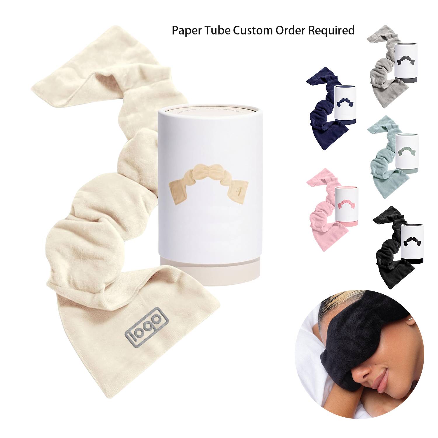 Velvet Gentle Pressure Sleep Mask